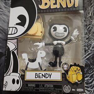 Bendy Vinyl Figure - Black & White